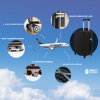 Dumpa Underseat Detachable Wheels Cabin Cases 1627 (40 x 25 x 20 cm )